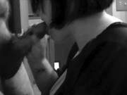 Kinky Goth Sucks Uncut Cock 4/16