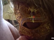 Big Butt Wife in PVC Waitress Outfit - Ass Play, Ass to Mouth, Creampie 15/16