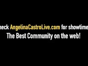 Hot Cuban BBW Angelina Castro Jizzed On Face By A Black Cock 1/16