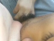 Boyfriend Eats My Pussy Until I Cum In Public 13/16