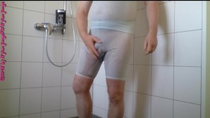 Geiles Duschen in Nachtwäsche ** DWT Fun **