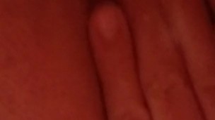 Male inserts objects in ass