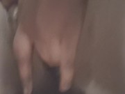 Squirting fast so mommy won’t catch me