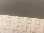 Masturbating