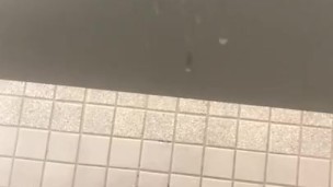 Masturbating