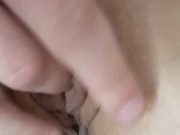 TEEN MASTURBATES WITH TOOTHBRUSH