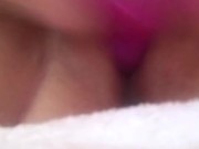 Close up of tight pussy squirting multiple times. 15/16