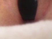 Close up of tight pussy squirting multiple times. 8/16