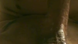 straight young man with huge dick selfsucking