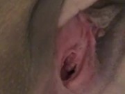 Pussy getting wet