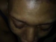 Throat training this nasty slut 15/16