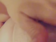 Mom sneaks playtime with pretty pussy