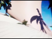 UE4 Giantess Growth - Beach Test
