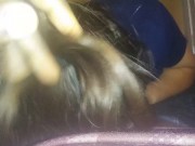 Young Brunette Sucks Black Cock 14/16