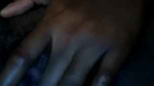 Alone in bed wet ass fuck prt 2