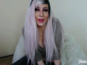 Girlfriend Seduces You with Sockjob | Felicia Vox