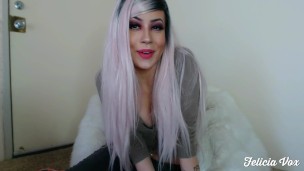 Girlfriend Seduces You with Sockjob | Felicia Vox