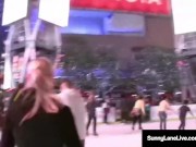 Ex Ice Skater Sunny Lane Bangs Dick & Gets Jizz On Her Chin! 4/16