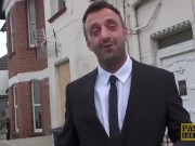 Mature British whore anally drilled hard before swallowing 2/16