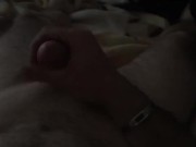 Jerking off while wifey is at work