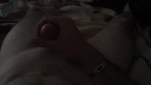 Jerking off while wifey is at work