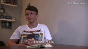  DEBT DANDY 240 - Straight Twink Gets Fucked In POV To Pay Off His Debts 