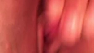 Finger fucking my tight young pink pussy until I cum