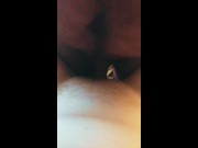 Smartphone Quickie Creampie in Hairy Ginger Pussy | Morning Cheering Up 2/16