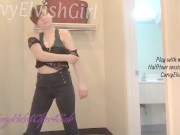 Busty slutty teen strip dance pussy rub 3/16