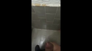 Gordo haciendose una paja