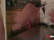 Schoolgirl Jasmine Has A Silent Hard Morning 14/16