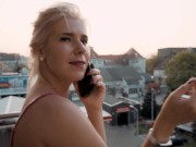 Meeting Pornhub friend for hot threesome deepthroat 2/16