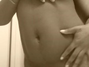 About to play w pussy in shower thinking of BIG COCK