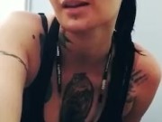 LadyMuffin nel camerino della palestra 16/16