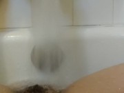 Splish Splash Redheaded bush taking a "bath"