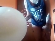 pissing insulto e sputo al palloncino 15/16