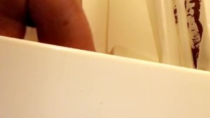 twerking in the shower