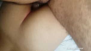 TEEN GETS FUCKED IN ASS AND PUSSY WITH MULTIPLE WET SQUIRTS ORGASM!