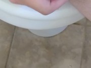 Young cock dropping load!!!