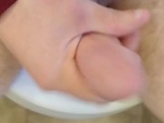 Young cock dropping load!!! 8/16