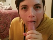 Perfect blowjob from girlfriend 11/16