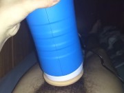 Skinny Cums Hard Using Autoblow 2 14/16