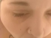 Baby teasing Daddy while he's at working