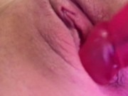 Playing with my toy 7/16