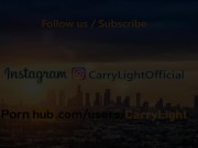 Cumshot compilation by amateur couple Carry Light ( bj, creampie ) Part 3 16/16