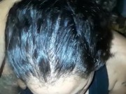 Big Dick makes Italian girl gag and squirt!!! 2/16