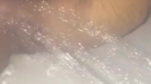 Ftm transman squirts cums hard masterbating in shower gaping