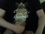 Horny evening masturbation