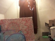 fat white girl buttcrack putting clothes away 10/16