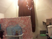 fat white girl buttcrack putting clothes away 15/16